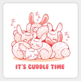 Cuddle Time Sticker